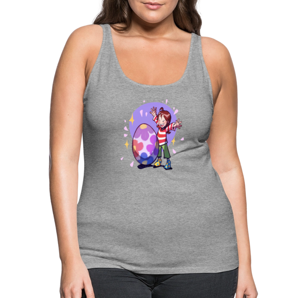 Premium Tank Top - Grau meliert