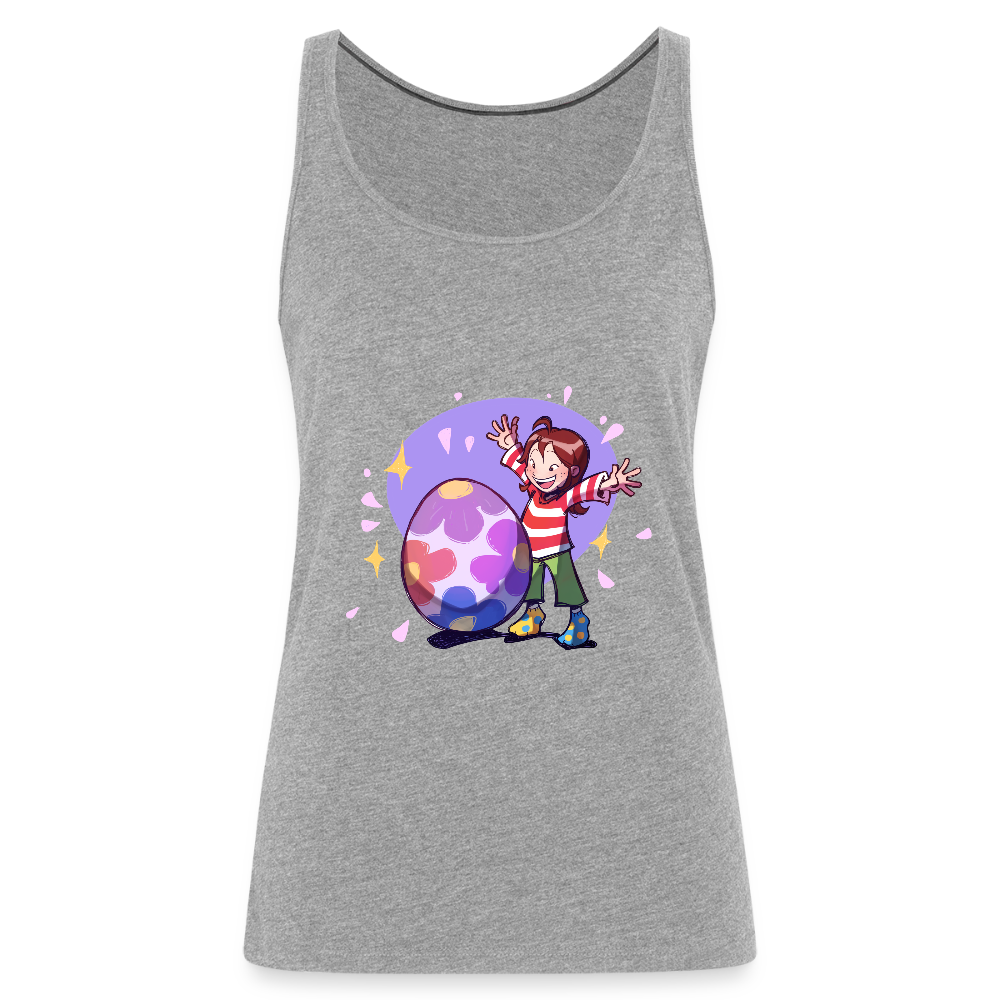 Premium Tank Top - Grau meliert