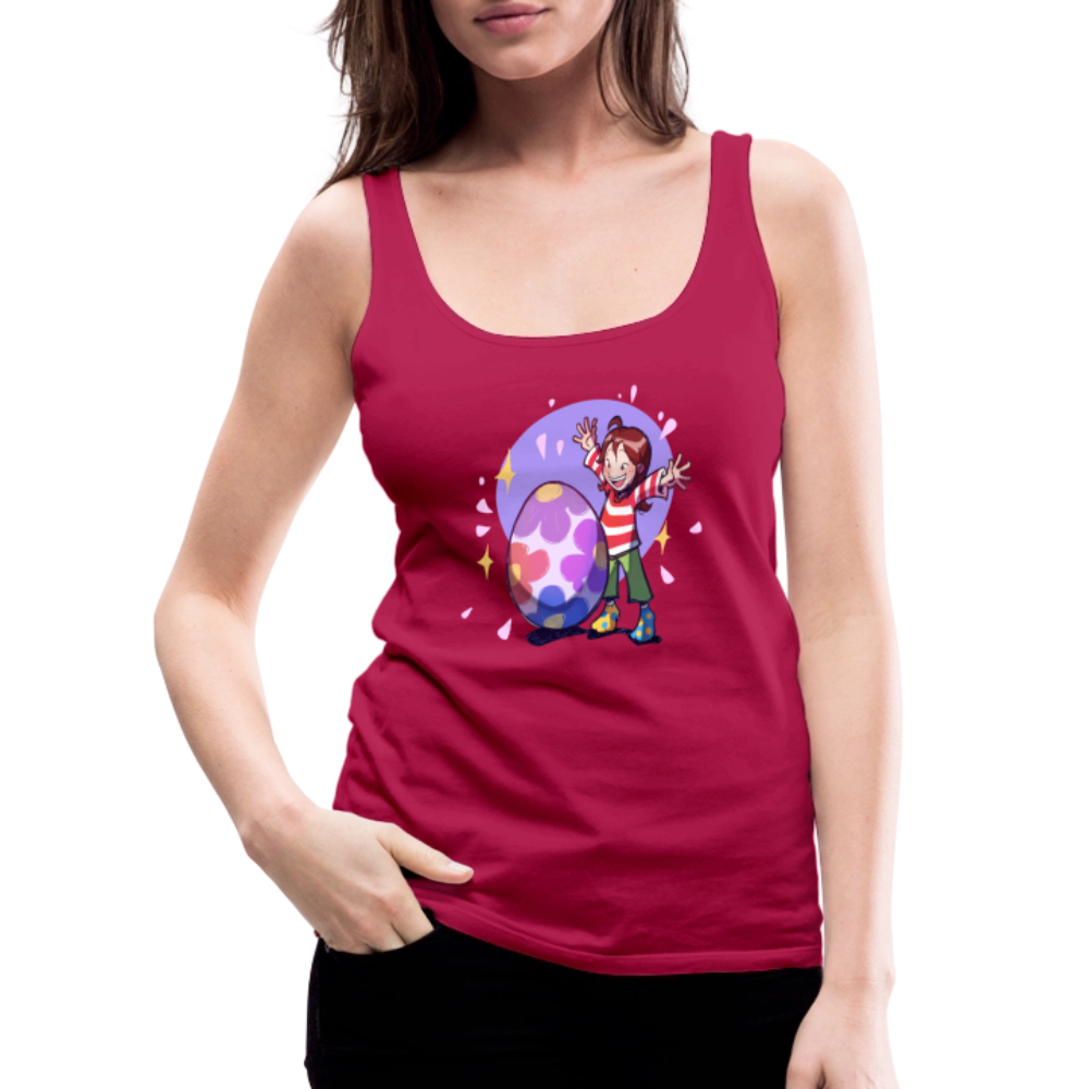 Premium Tank Top - dunkles Pink