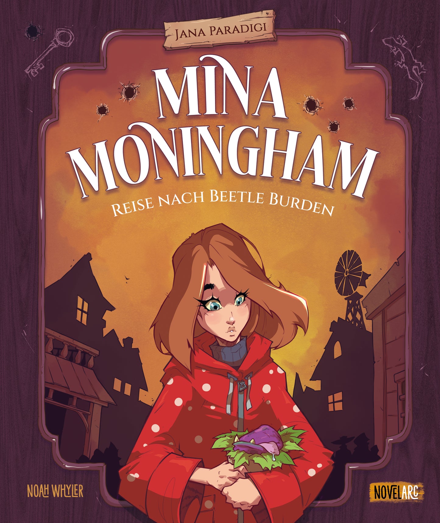 Mina Moningham - Reise nach Beetle Burden: Ein Graphic Novel Bilderbuch für Jung und Alt
