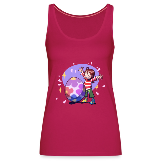 Premium Tank Top - dunkles Pink