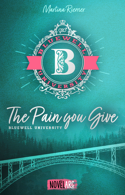 [signiert] Bluewell University - The Pain You Give: Zwei Jungs auf der Suche nach ihrer Identität. Frech, unverblühmt, humorvoll.
