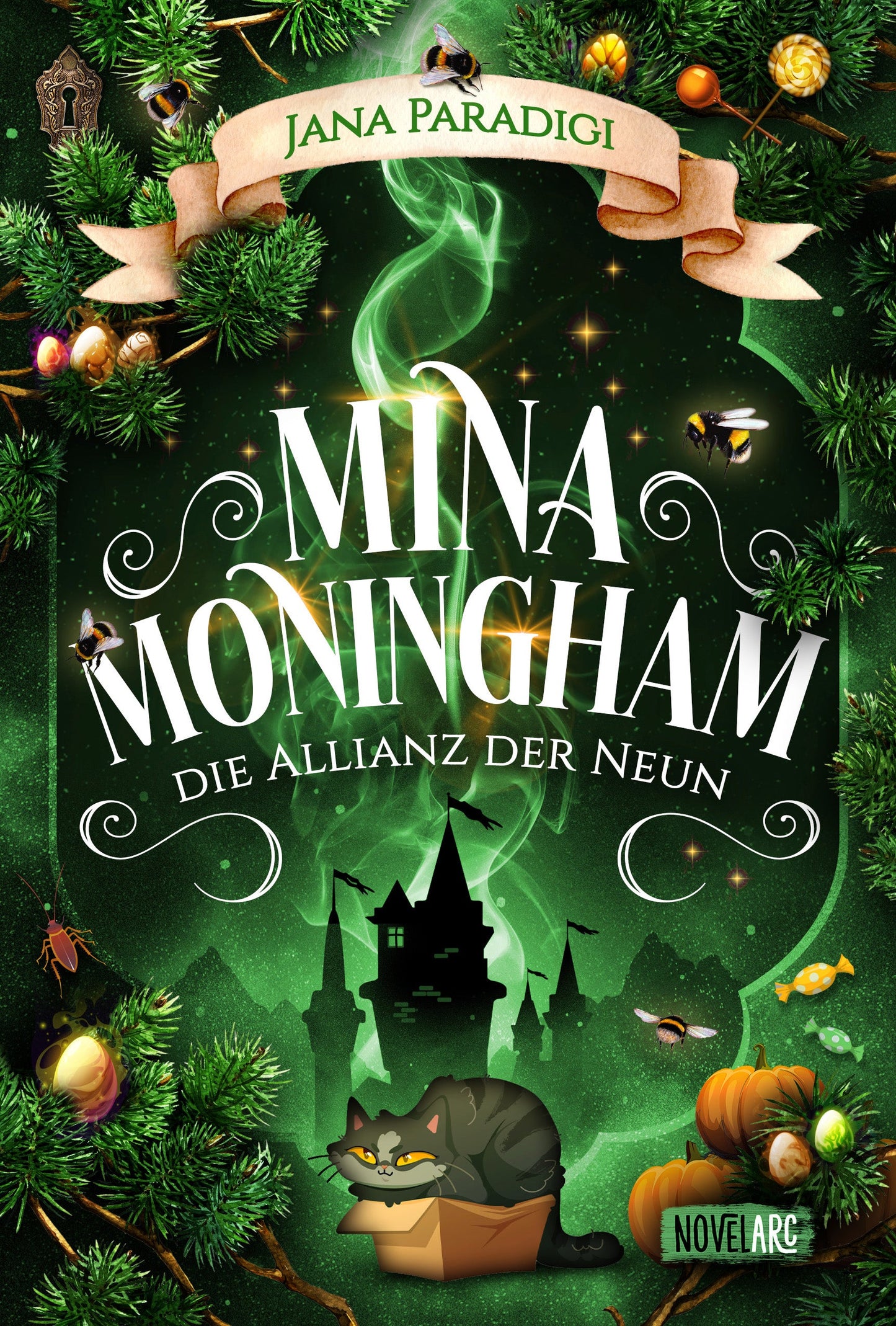 Mina Moningham - Die Allianz der Neun: Ein cozy Urban Fantasy Abenteuer voller Magie, Humor und galaktischer Spannung.